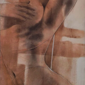 Torso y caricia vertical